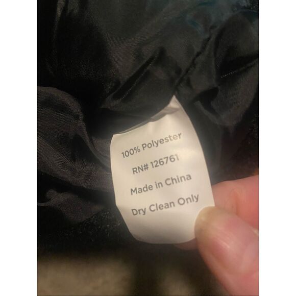 Love for Humanity Black Label Modern Glam Faux Fur Jacket Black Women M - Picture 6 of 6